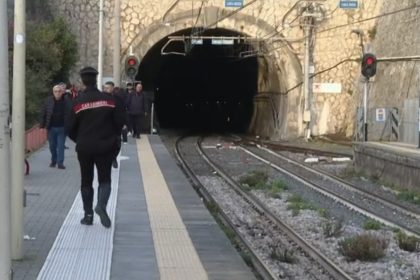 Il tunnel della Circumvesuviana dove Saba è stato investito